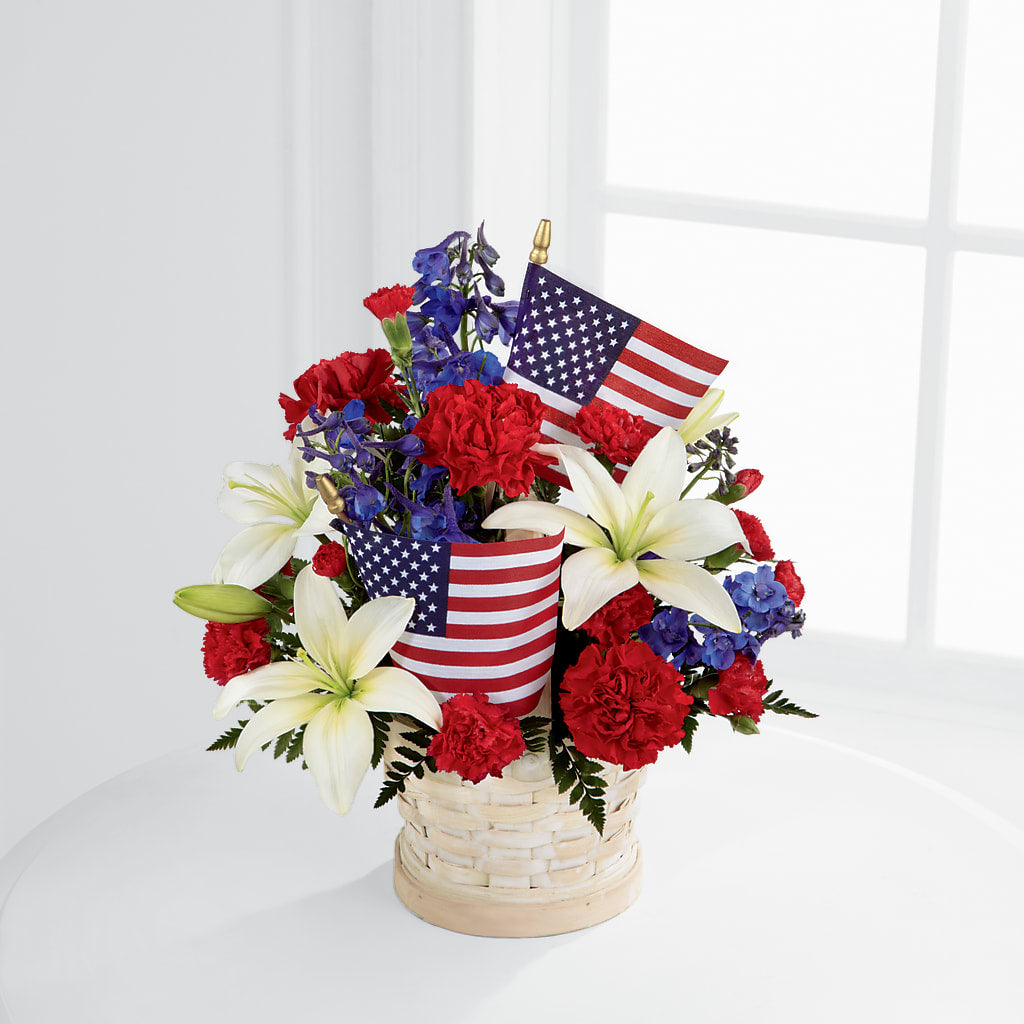 American Glory Bouquet – BRICK HOUSE FLORIST & GIFTS, Staunton IL