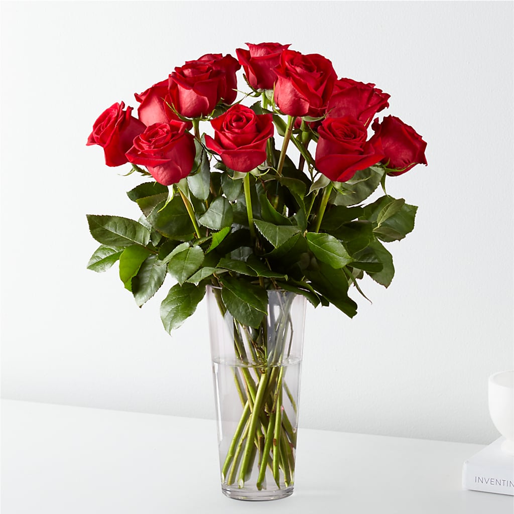 Long Stem Red Rose Bouquet – BRICK HOUSE FLORIST & GIFTS, Staunton IL