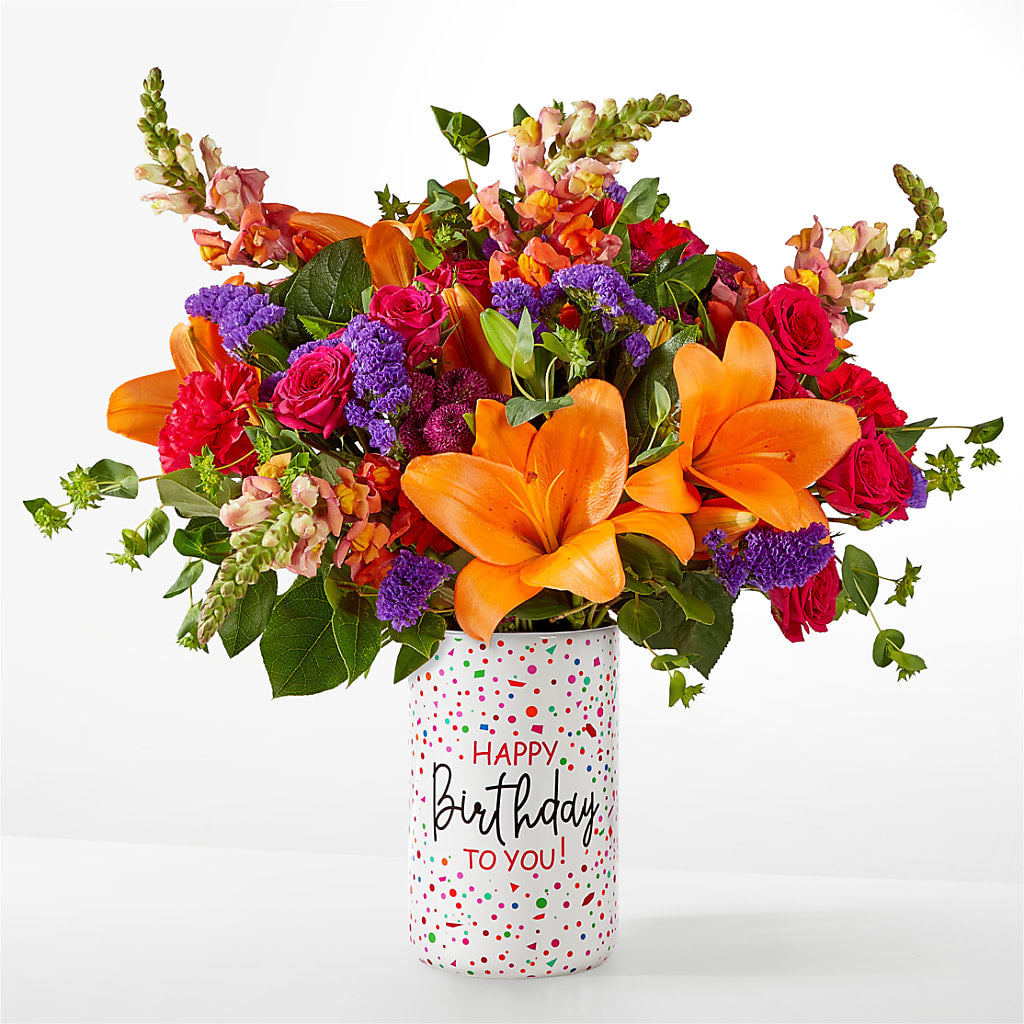 Birthday Palooza Bouquet – BRICK HOUSE FLORIST & GIFTS, Staunton IL