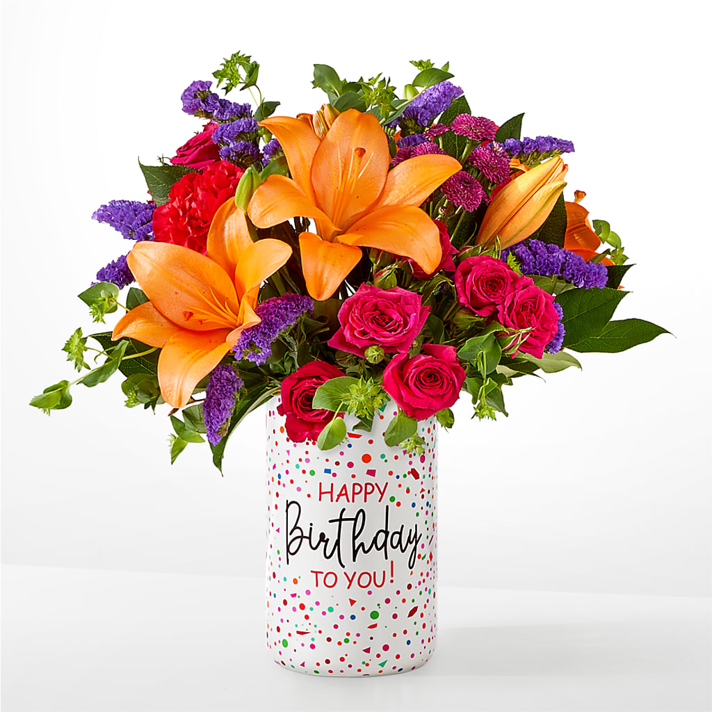 Birthday Palooza Bouquet – BRICK HOUSE FLORIST & GIFTS, Staunton IL