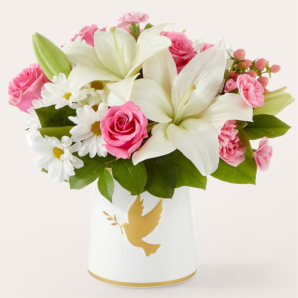Whispers of Comfort Bouquet – BRICK HOUSE FLORIST & GIFTS, Staunton IL