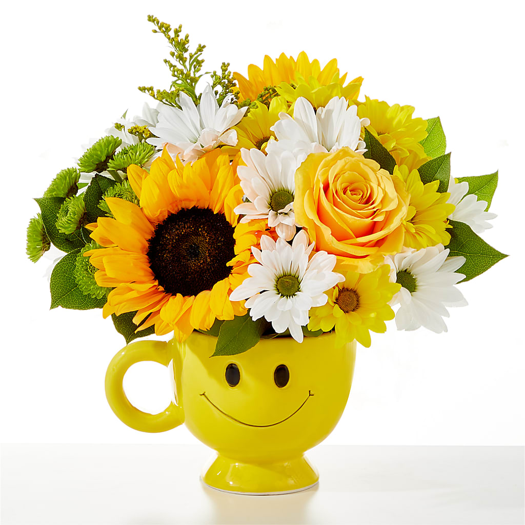 Be Happy Bouquet – BRICK HOUSE FLORIST & GIFTS, Staunton IL