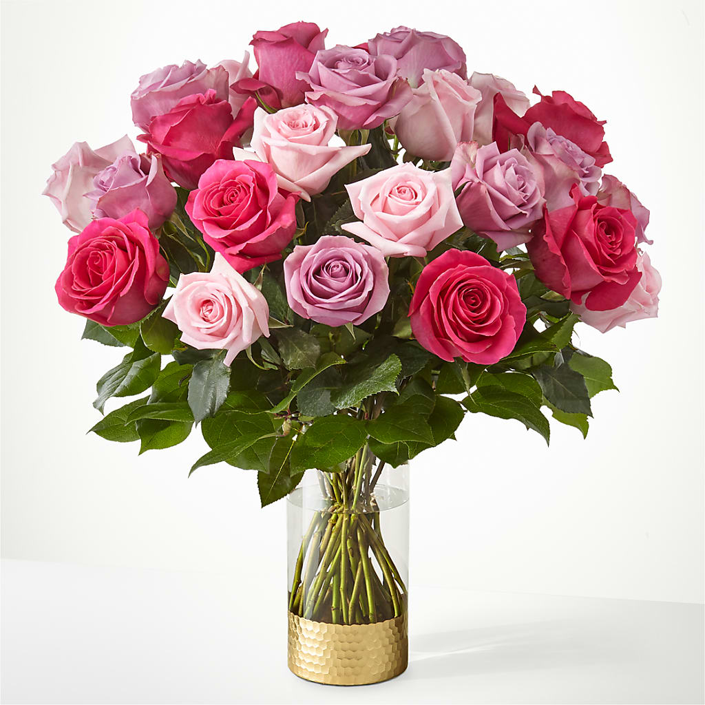 Pure Beauty Mixed Roses – BRICK HOUSE FLORIST & GIFTS, Staunton IL