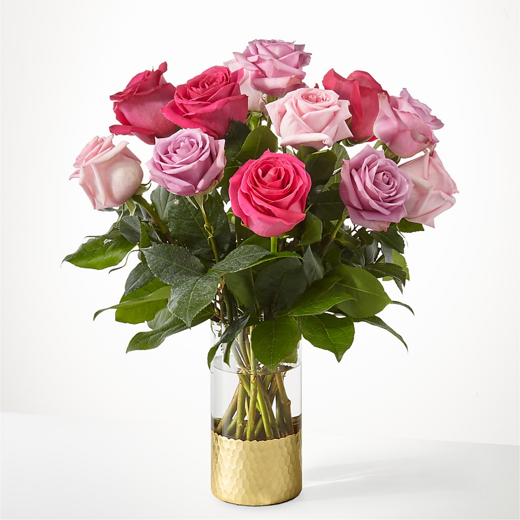 Pure Beauty Mixed Roses – BRICK HOUSE FLORIST & GIFTS, Staunton IL