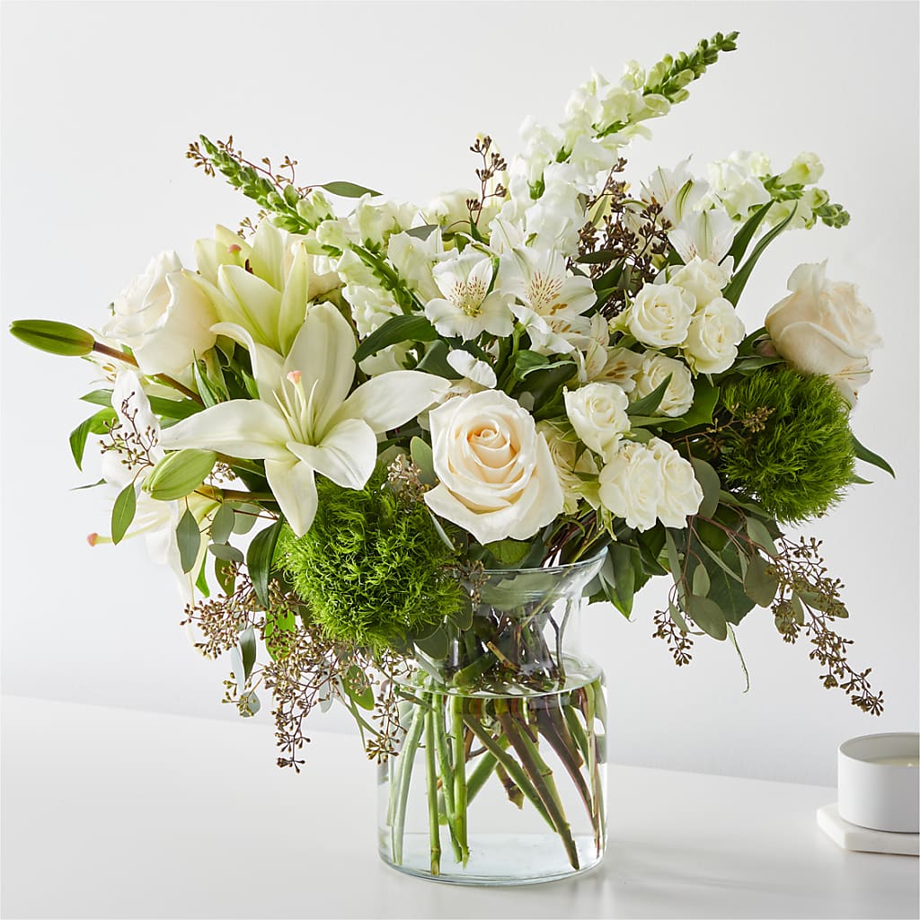 Fresh Linen Bouquet – BRICK HOUSE FLORIST & GIFTS, Staunton IL