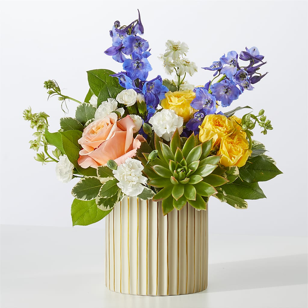 Cobalt Reverie Bouquet – BRICK HOUSE FLORIST & GIFTS, Staunton IL