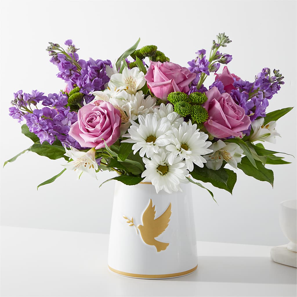 Garden of Peace Bouquet – BRICK HOUSE FLORIST & GIFTS, Staunton IL