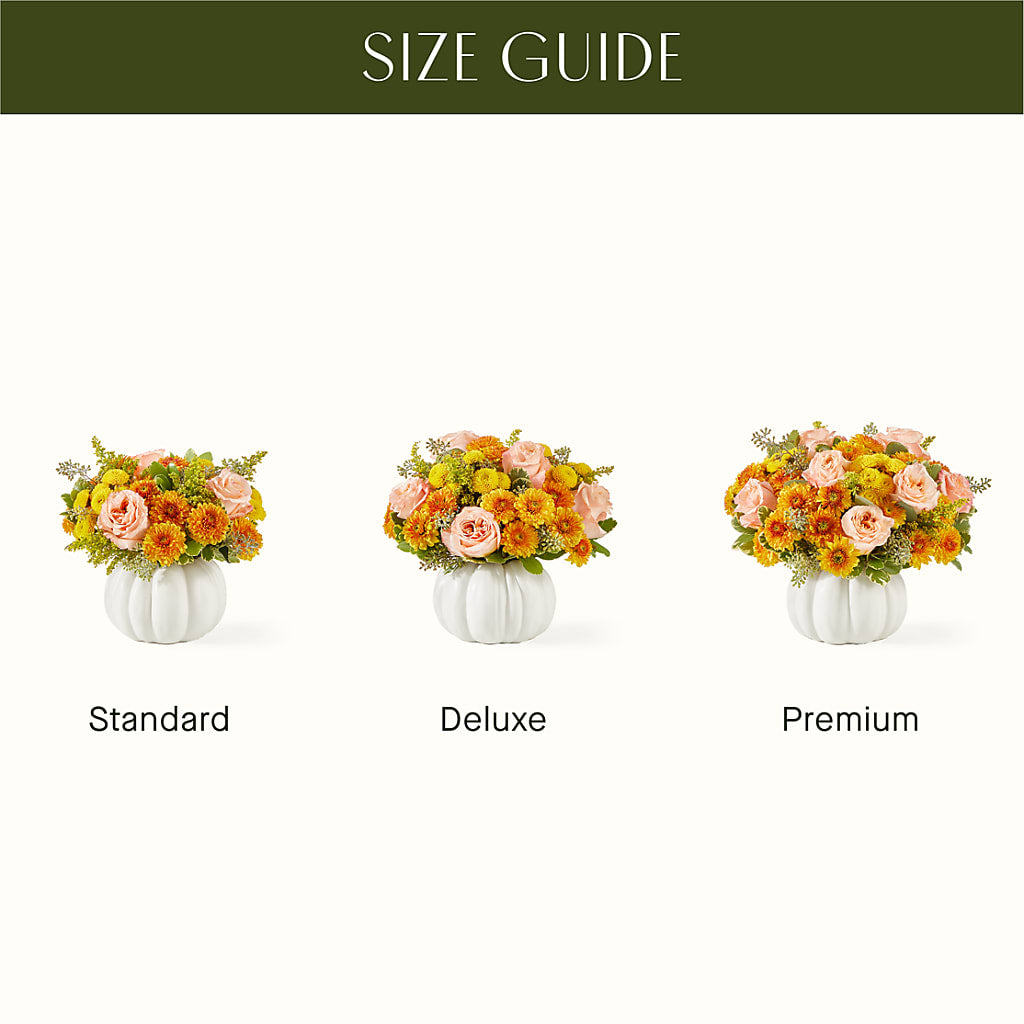 Peachy Pumpkin – BRICK HOUSE FLORIST & GIFTS, Staunton IL