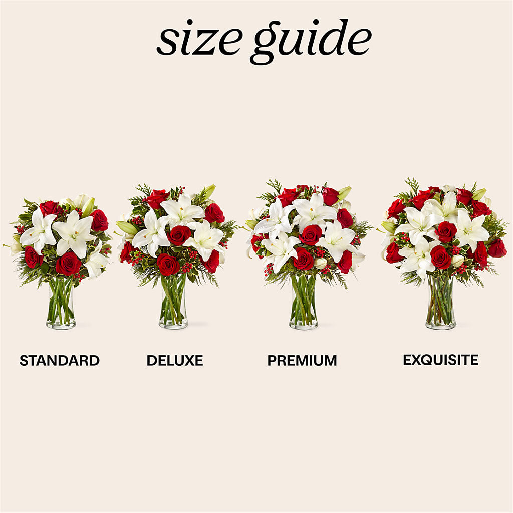 Sparkling Snowflakes Bouquet – BRICK HOUSE FLORIST & GIFTS, Staunton IL