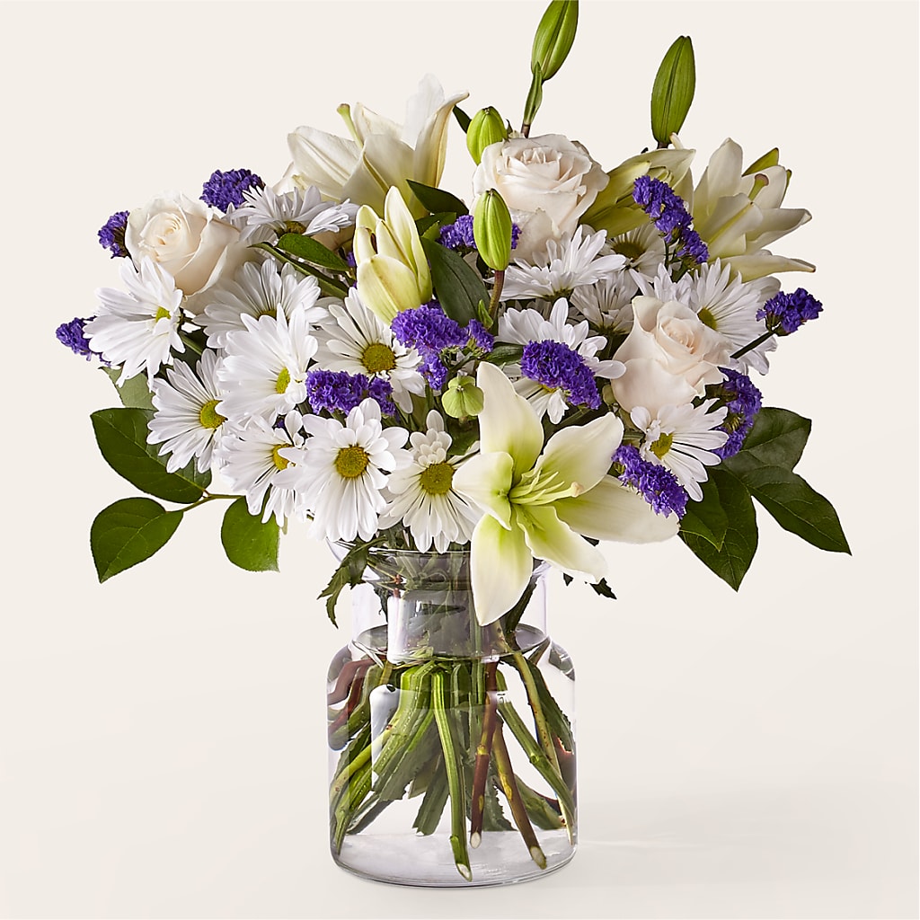 Beyond Blue Bouquet – BRICK HOUSE FLORIST & GIFTS, Staunton IL