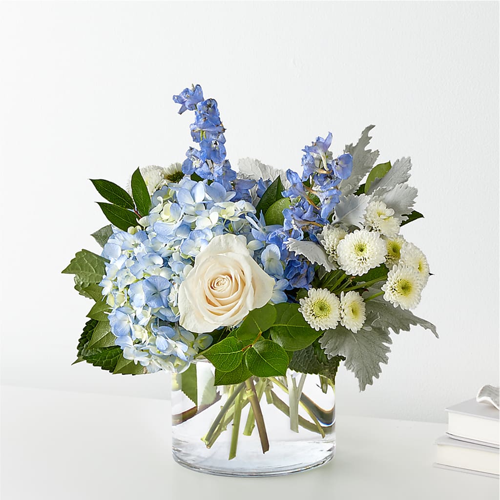 Clear Skies Bouquet – BRICK HOUSE FLORIST & GIFTS, Staunton IL