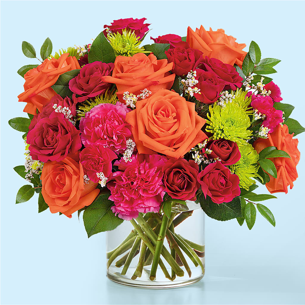 Colorful Carnival Bouquet – BRICK HOUSE FLORIST & GIFTS, Staunton IL