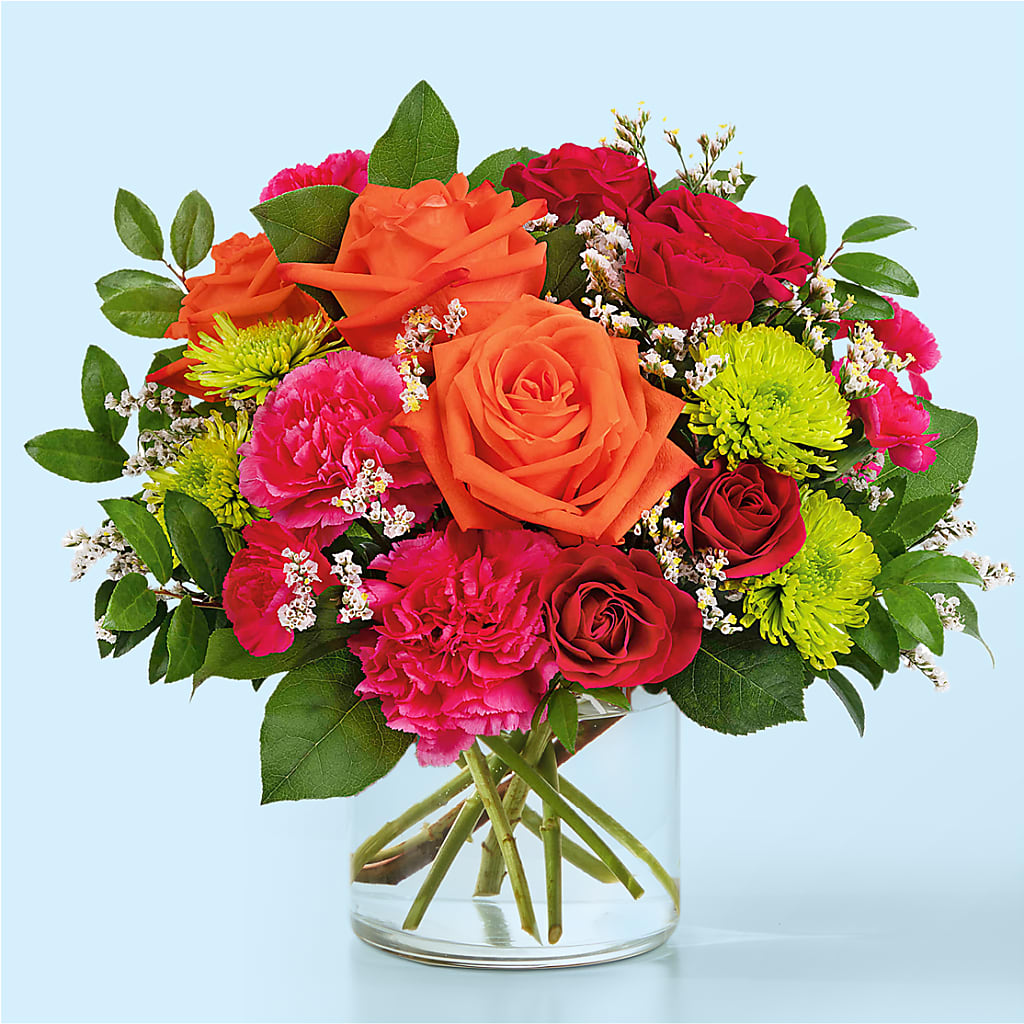 Colorful Carnival Bouquet – BRICK HOUSE FLORIST & GIFTS, Staunton IL