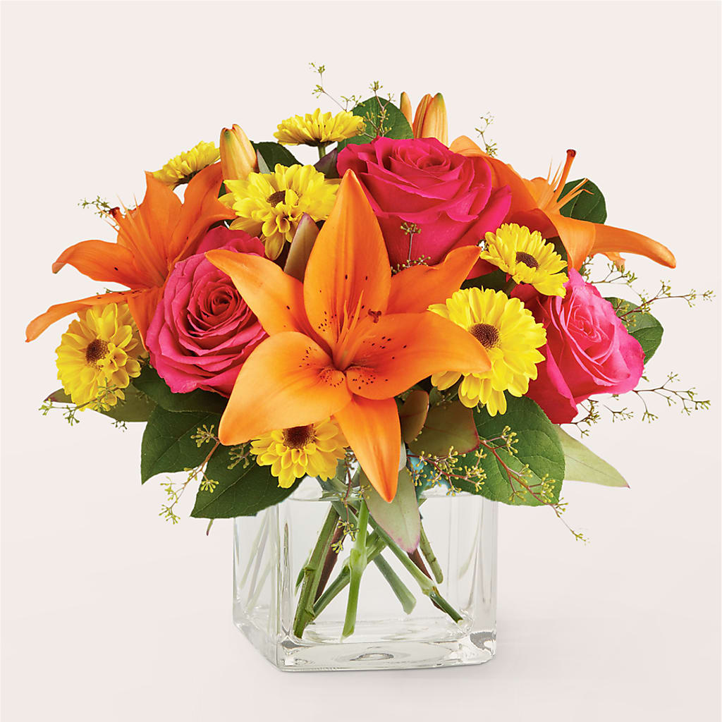 Neon Lights Bouquet – BRICK HOUSE FLORIST & GIFTS, Staunton IL