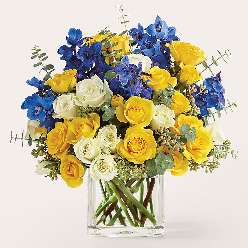 Sparkling Citrine Bouquet – BRICK HOUSE FLORIST & GIFTS, Staunton IL