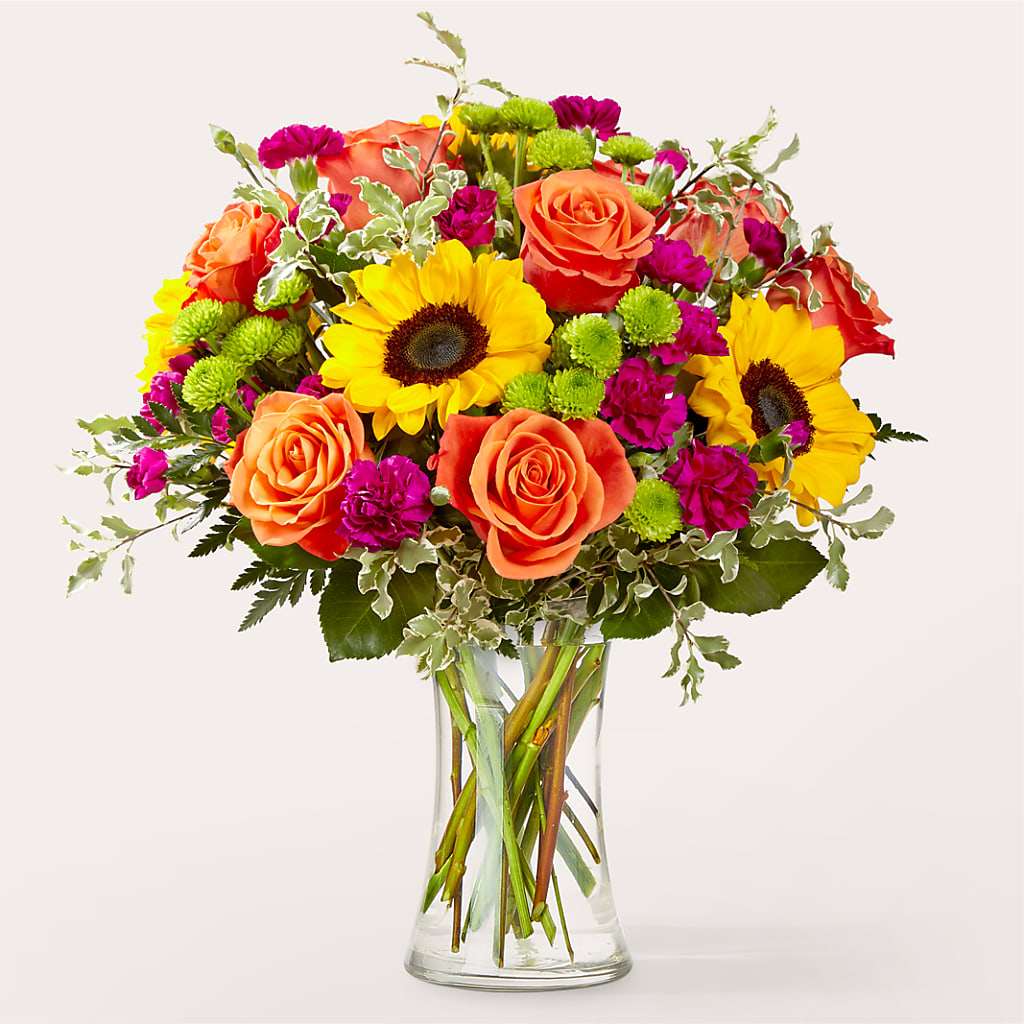 Warmth & Light Bouquet – BRICK HOUSE FLORIST & GIFTS, Staunton IL