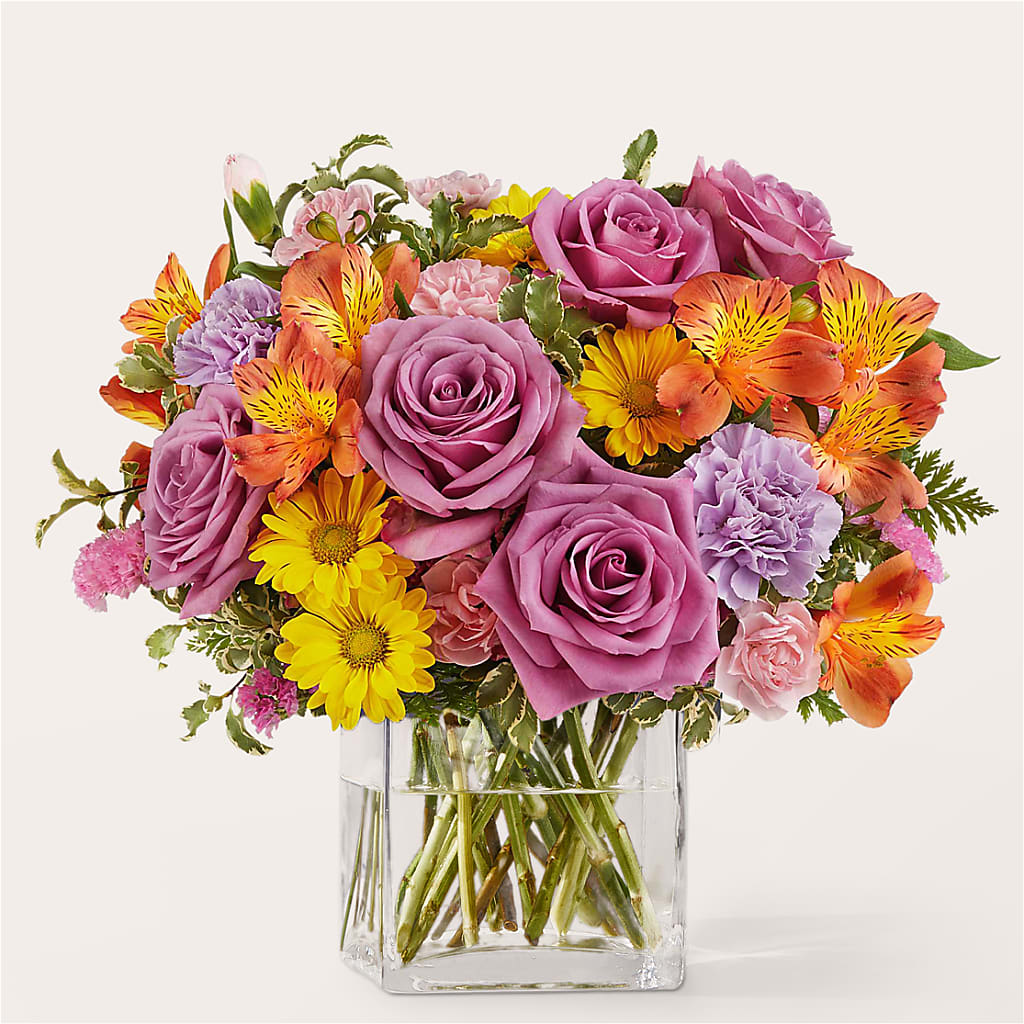 Shades of Happiness Bouquet – BRICK HOUSE FLORIST & GIFTS, Staunton IL