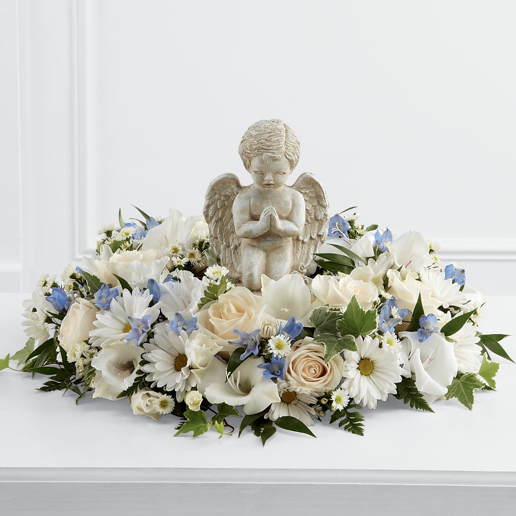 Little Angel Ring of Flowers – BRICK HOUSE FLORIST & GIFTS, Staunton IL