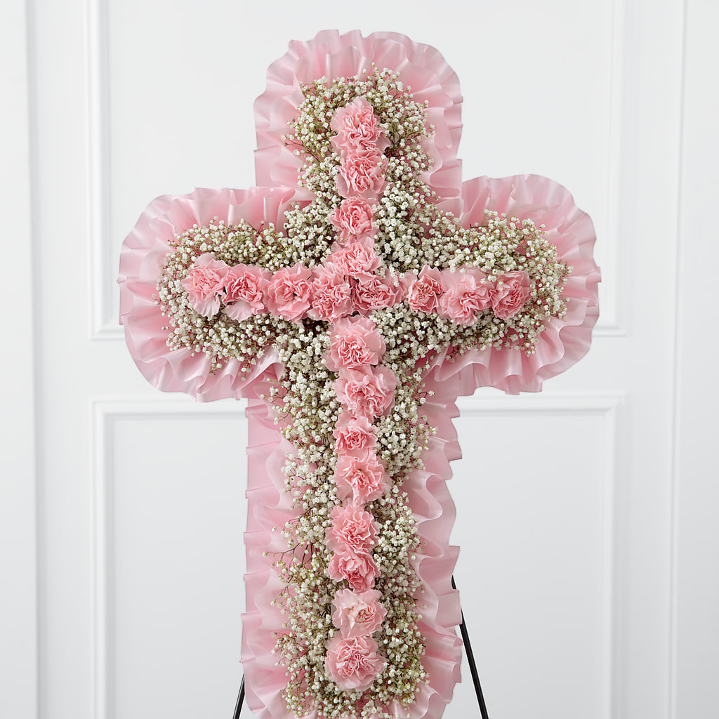 Angel's Cross Easel – BRICK HOUSE FLORIST & GIFTS, Staunton IL
