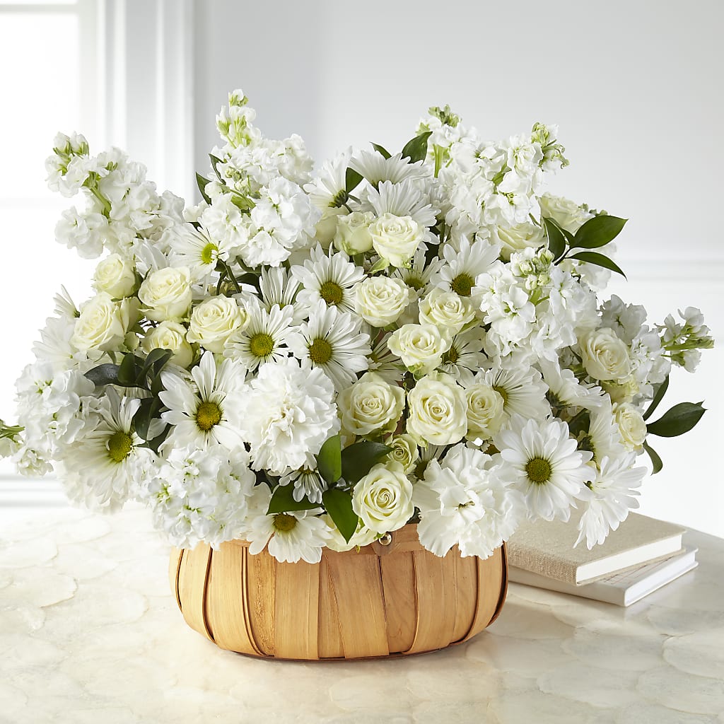 Graceful Garden Basket – BRICK HOUSE FLORIST & GIFTS, Staunton IL