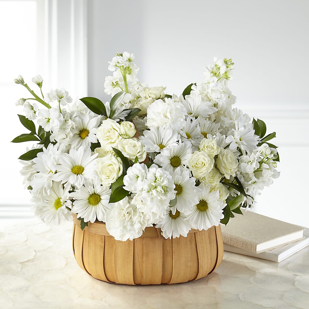 Graceful Garden Basket – BRICK HOUSE FLORIST & GIFTS, Staunton IL