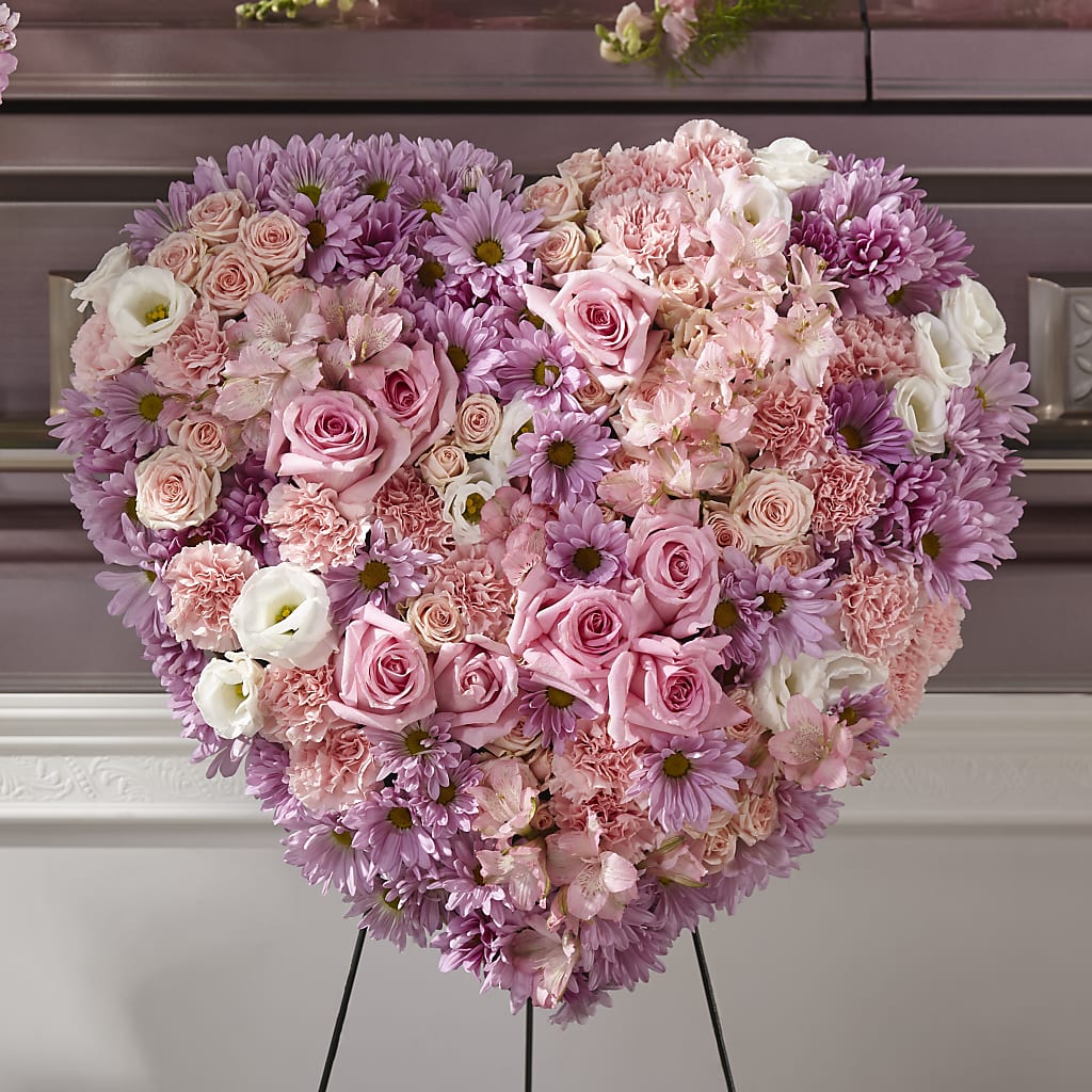Heaven's Light Heart – BRICK HOUSE FLORIST & GIFTS, Staunton IL