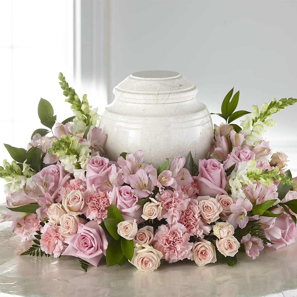 Blooms of Hope Cremation Adornment – BRICK HOUSE FLORIST & GIFTS, Staunton IL