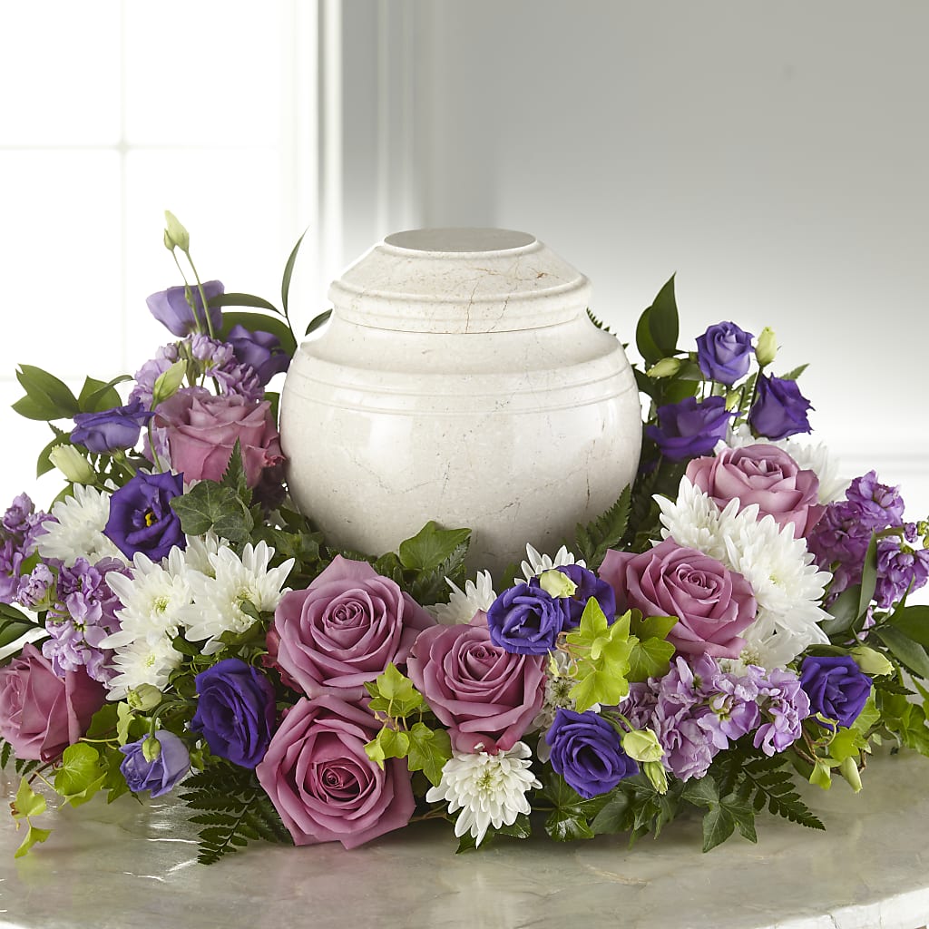 Blooming Sympathy Cremation Adornment – BRICK HOUSE FLORIST & GIFTS, Staunton IL