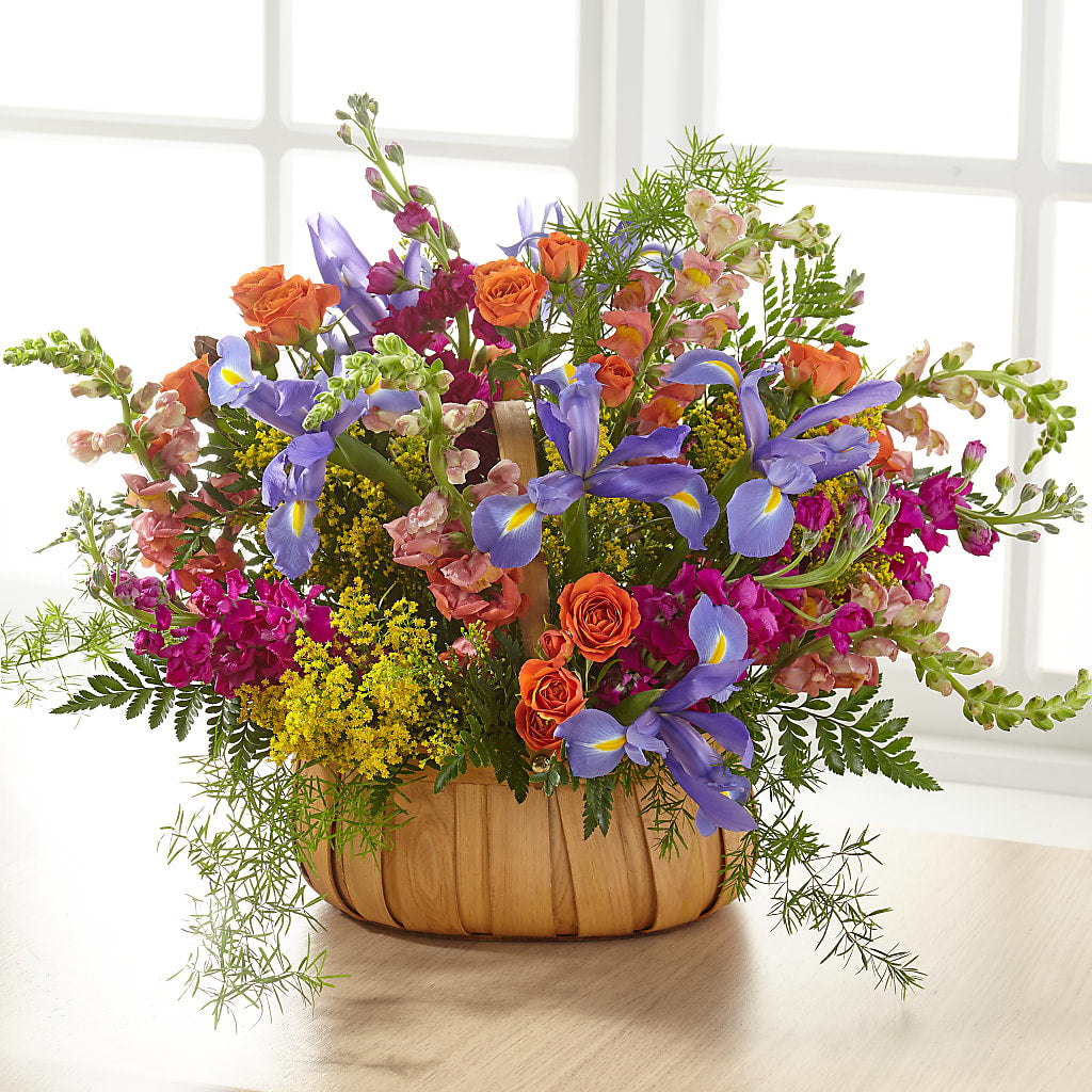 Garden of Life Basket – BRICK HOUSE FLORIST & GIFTS, Staunton IL