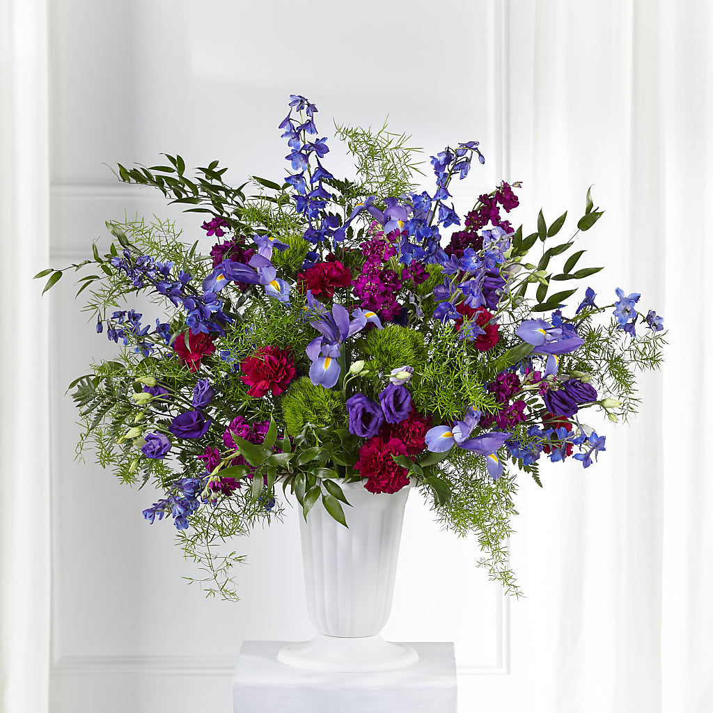 Memorial of Life Arrangement – BRICK HOUSE FLORIST & GIFTS, Staunton IL