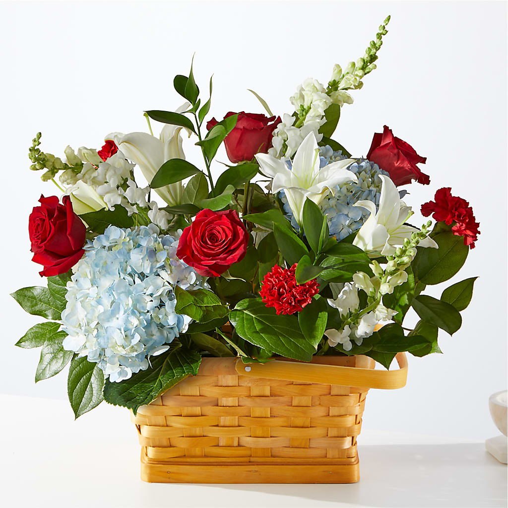 Greater Glory Basket – BRICK HOUSE FLORIST & GIFTS, Staunton IL