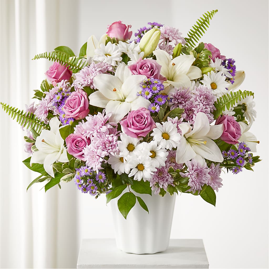 Warmest Thoughts Tabletop Basket – BRICK HOUSE FLORIST & GIFTS, Staunton IL