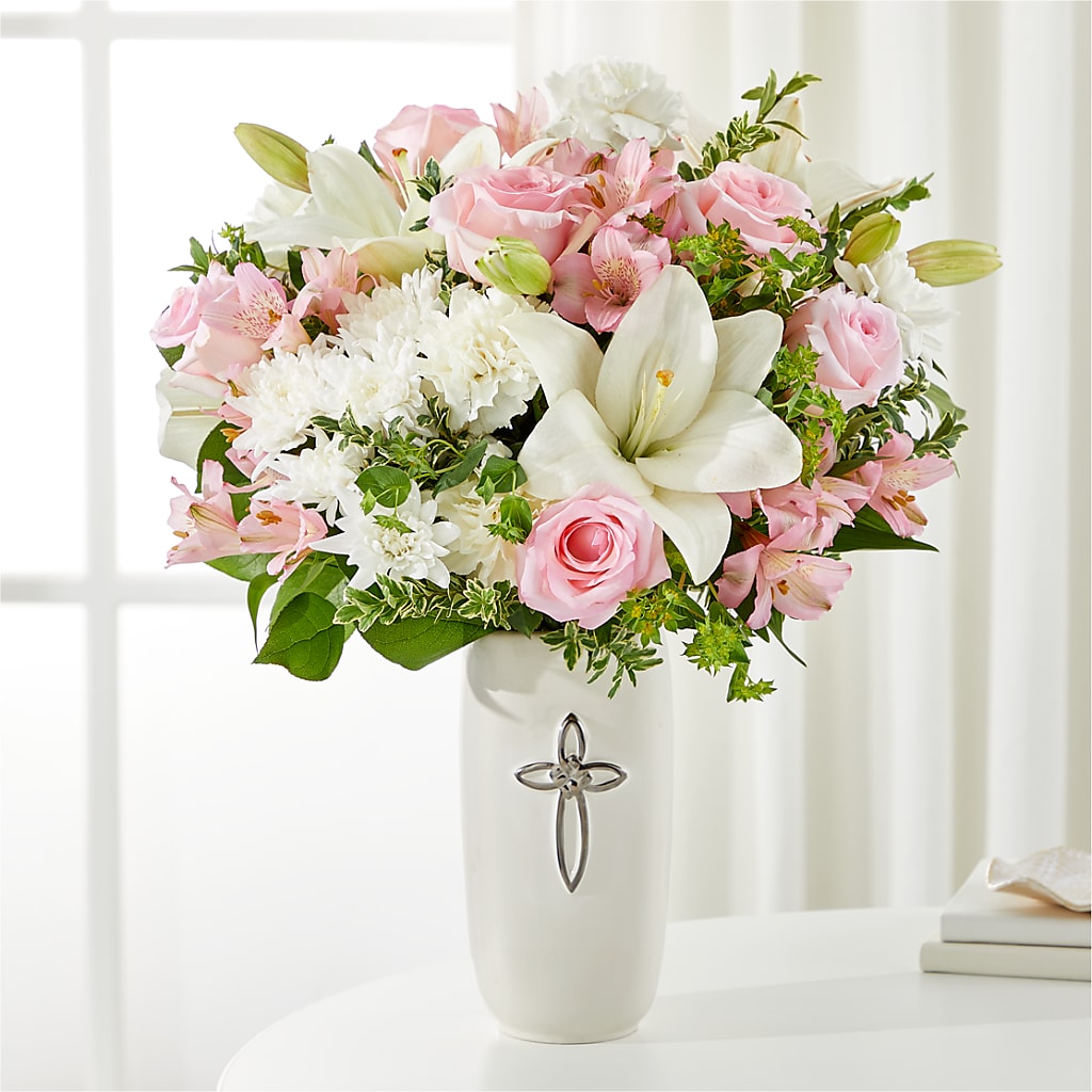 Kindly Devoted Bouquet – BRICK HOUSE FLORIST & GIFTS, Staunton IL