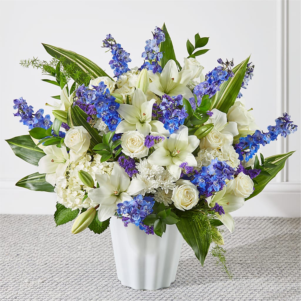 Take Comfort Floor Basket – BRICK HOUSE FLORIST & GIFTS, Staunton IL