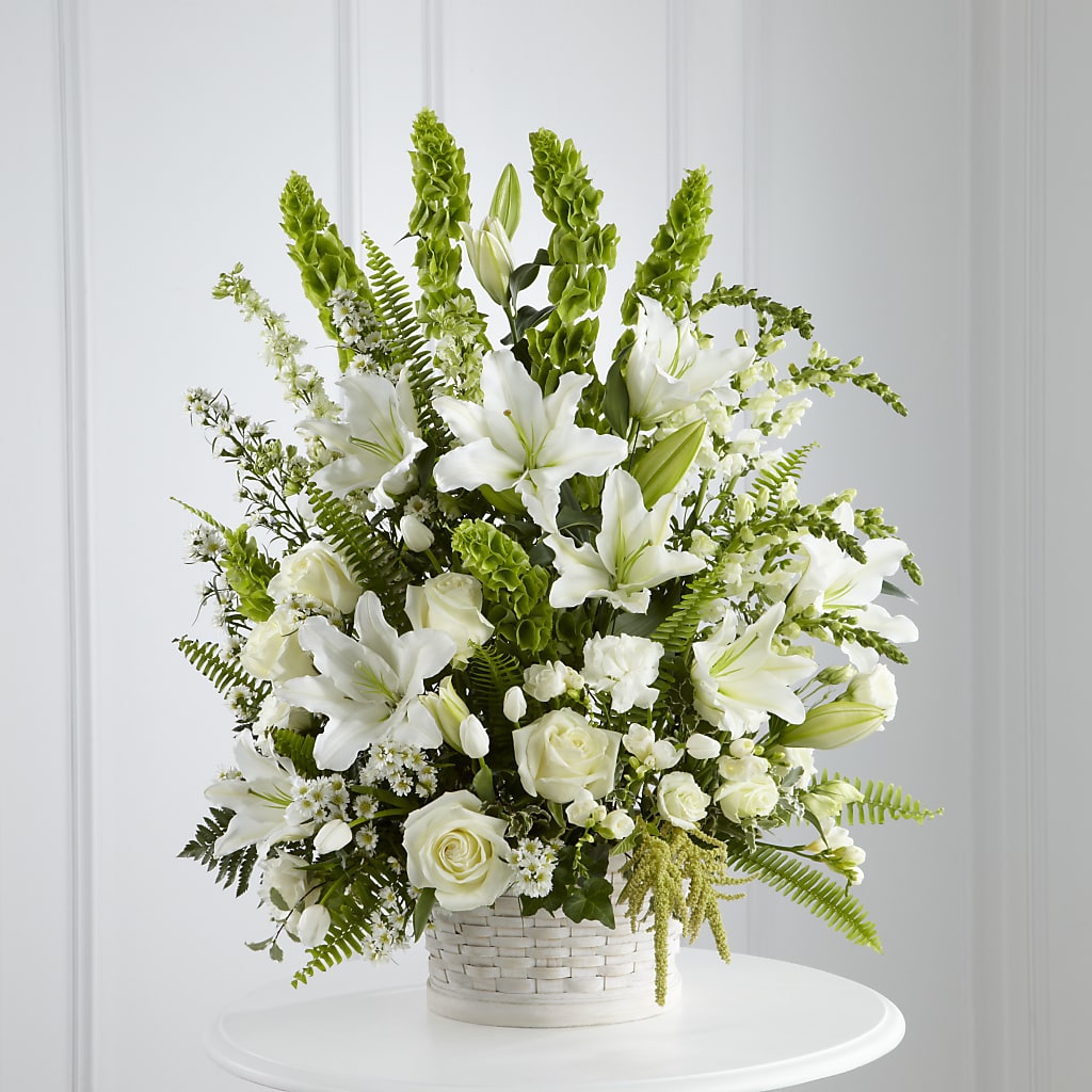 In Our Thoughts Arrangement – BRICK HOUSE FLORIST & GIFTS, Staunton IL