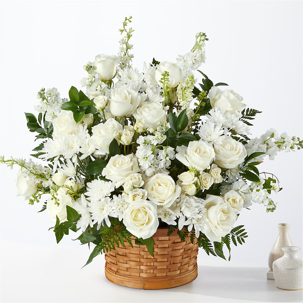Heartfelt Condolences Arrangement – BRICK HOUSE FLORIST & GIFTS, Staunton IL