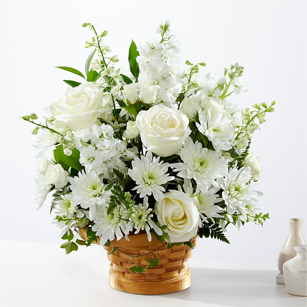 Heartfelt Condolences Arrangement – BRICK HOUSE FLORIST & GIFTS, Staunton IL