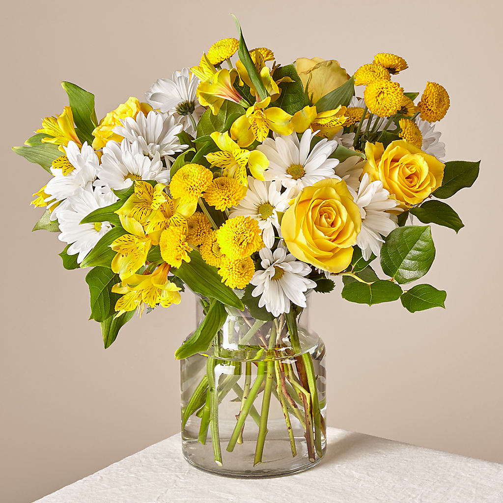 Sunny Sentiments Bouquet – BRICK HOUSE FLORIST & GIFTS, Staunton IL