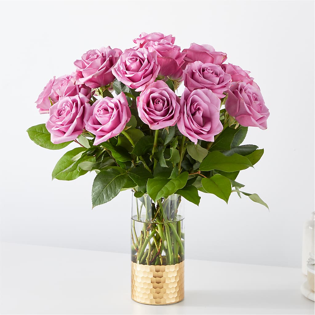 Secret Admirer Lavender Rose Bouquet – BRICK HOUSE FLORIST & GIFTS, Staunton IL