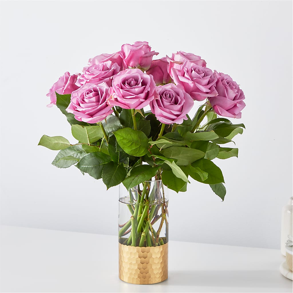 Secret Admirer Lavender Rose Bouquet – BRICK HOUSE FLORIST & GIFTS, Staunton IL