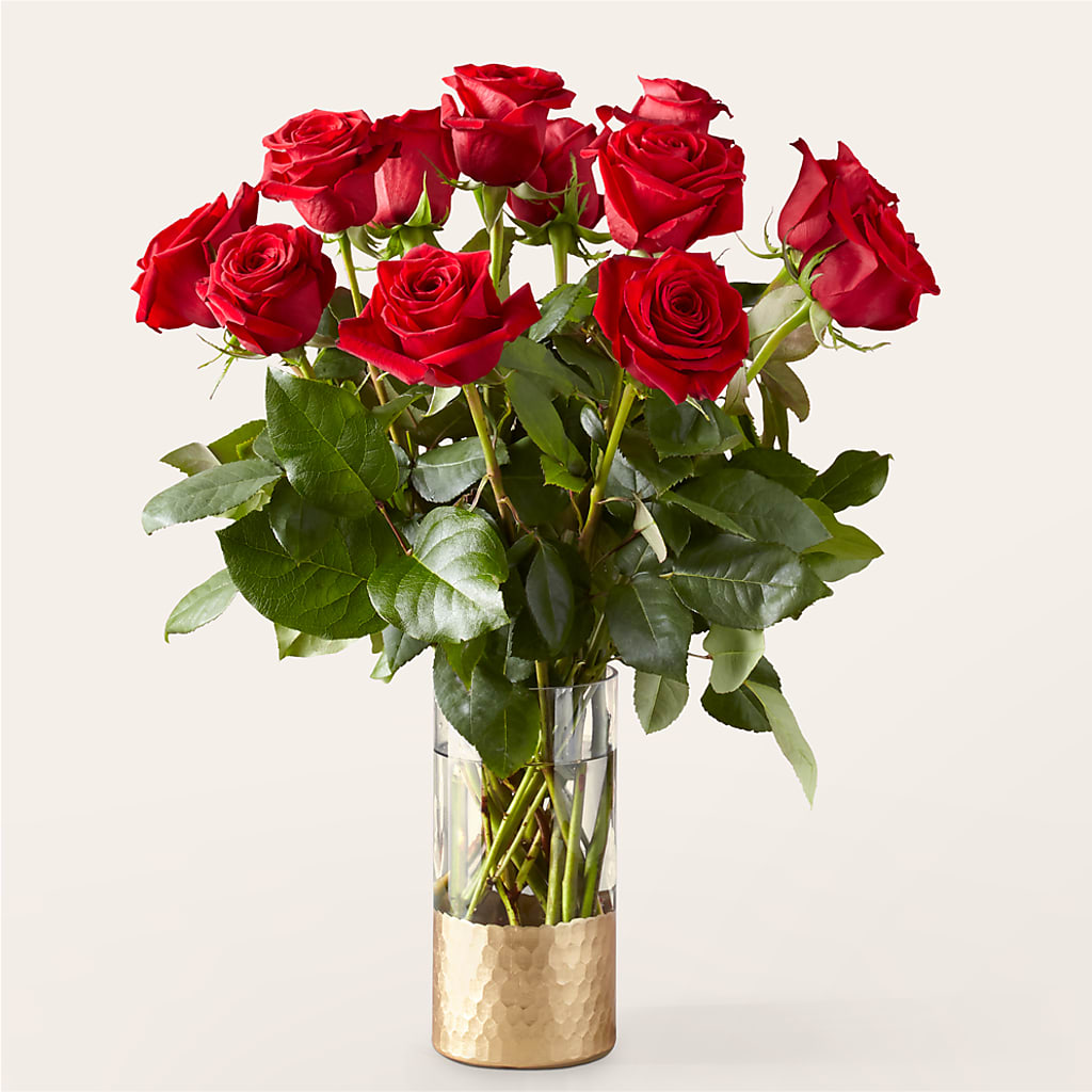 Classic Love Red Rose Bouquet – BRICK HOUSE FLORIST & GIFTS, Staunton IL