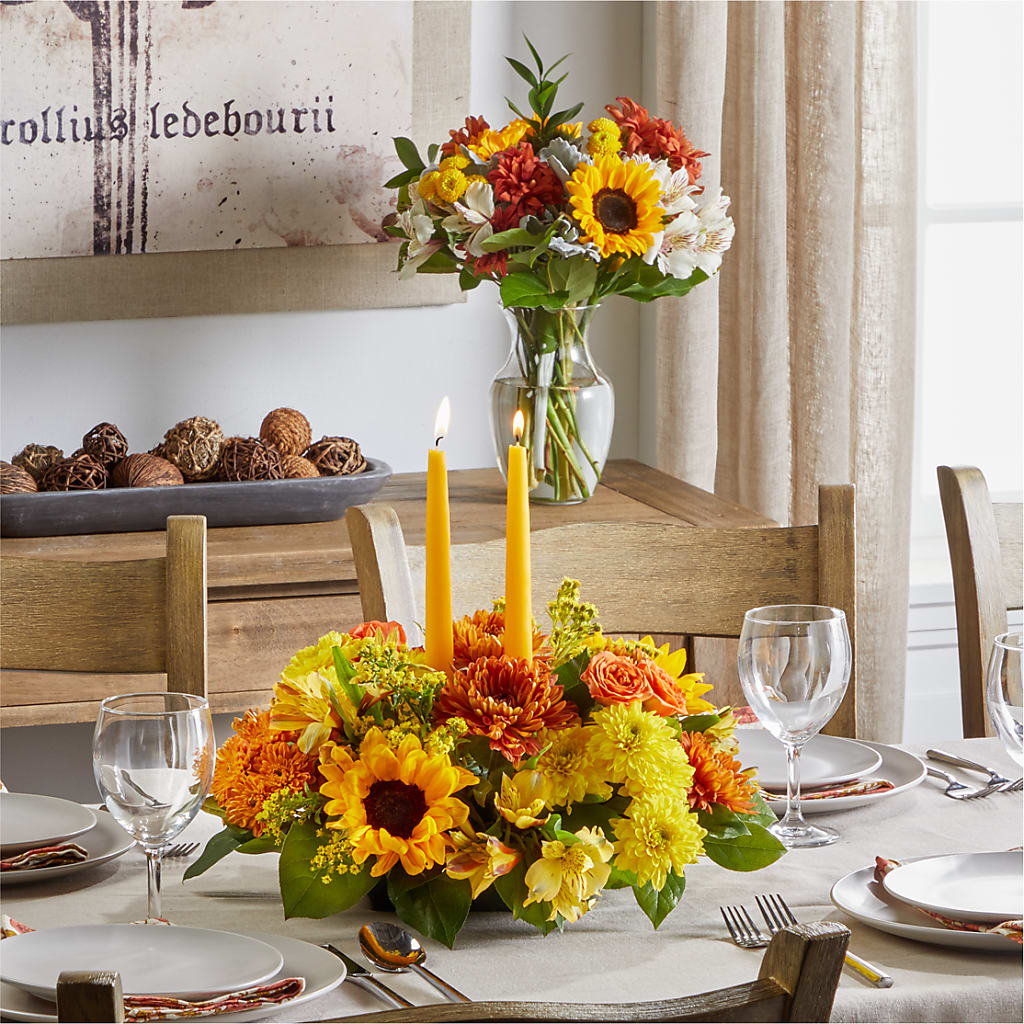 Golden Gathering Bundle – BRICK HOUSE FLORIST & GIFTS, Staunton IL