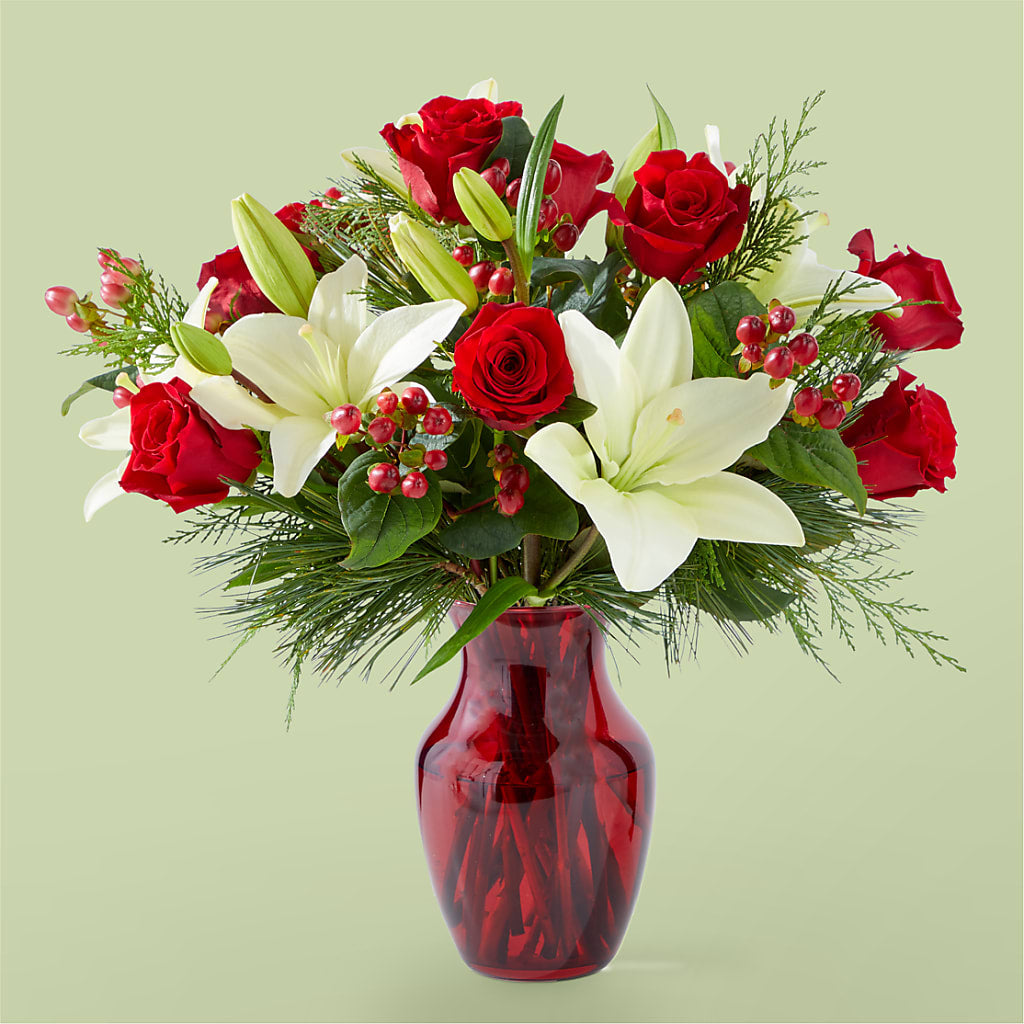 Evergreen Delight Bouquet – BRICK HOUSE FLORIST & GIFTS, Staunton IL