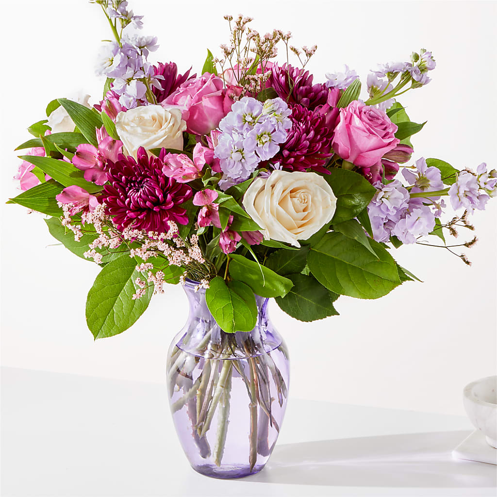 Amethyst Dreams Bouquet – BRICK HOUSE FLORIST & GIFTS, Staunton IL