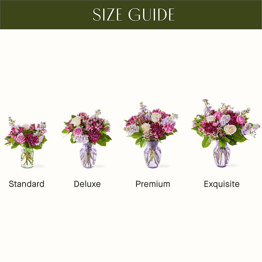 Amethyst Dreams Bouquet – BRICK HOUSE FLORIST & GIFTS, Staunton IL