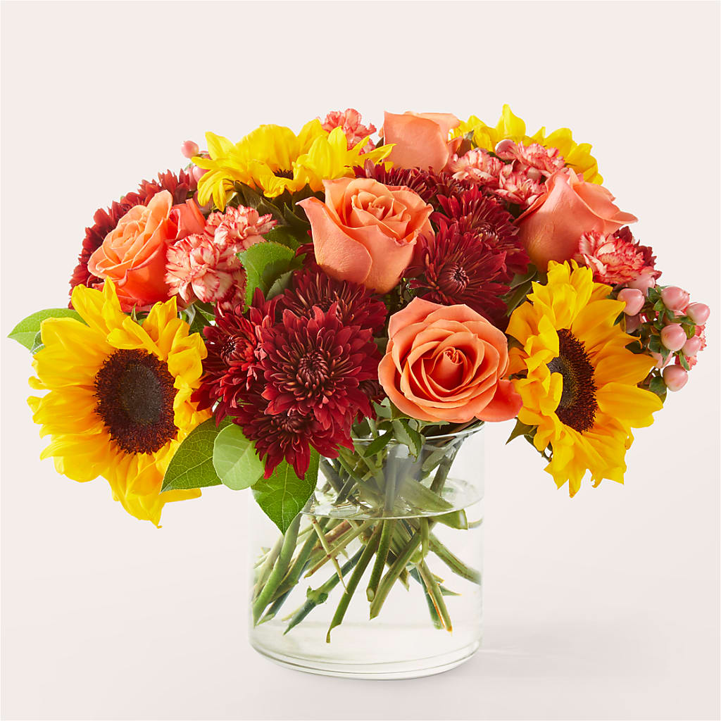 September Sunset Bouquet – BRICK HOUSE FLORIST & GIFTS, Staunton IL
