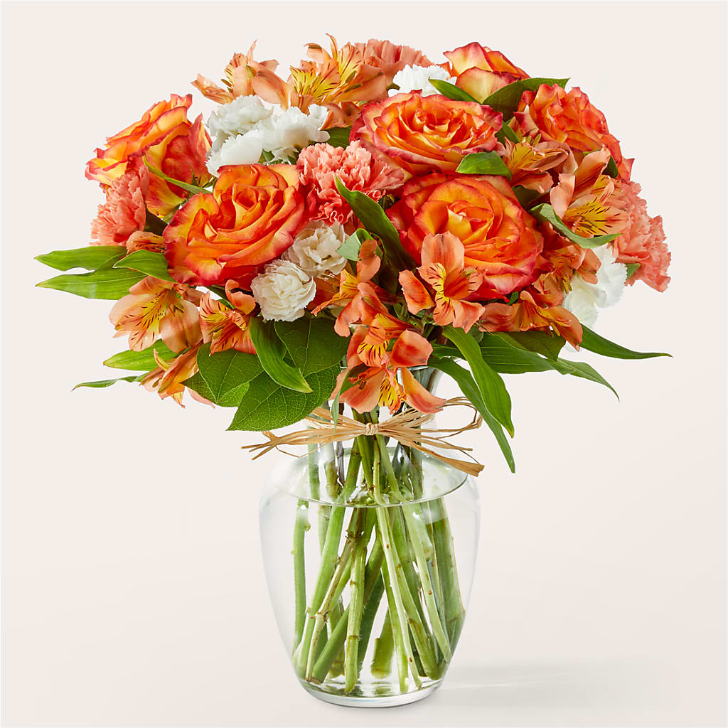 Apricot Glow Bouquet – BRICK HOUSE FLORIST & GIFTS, Staunton IL