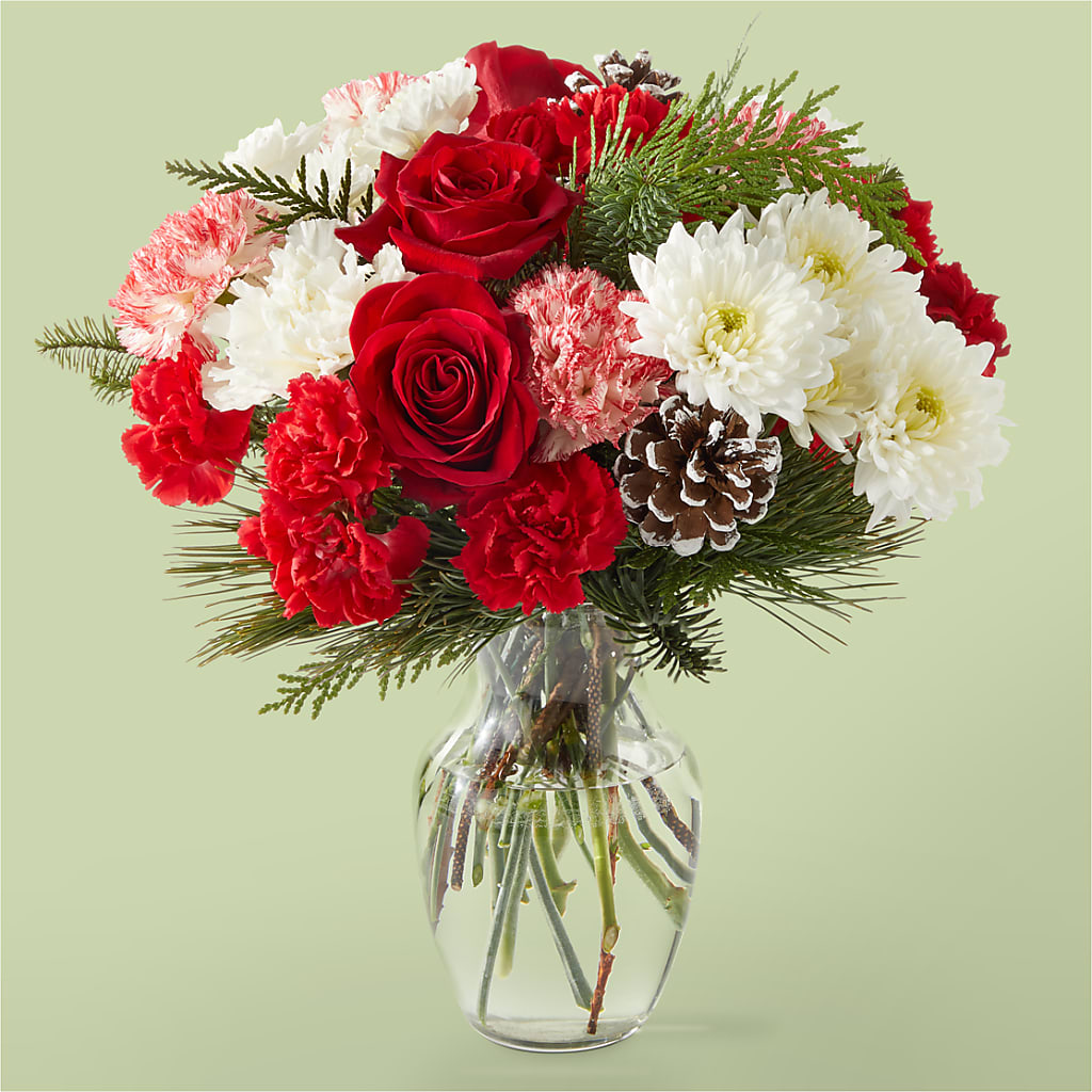 Candy Cane Lane Bouquet – BRICK HOUSE FLORIST & GIFTS, Staunton IL