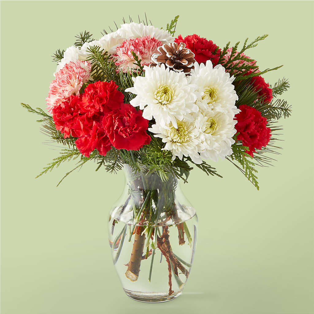 Candy Cane Lane Bouquet – BRICK HOUSE FLORIST & GIFTS, Staunton IL