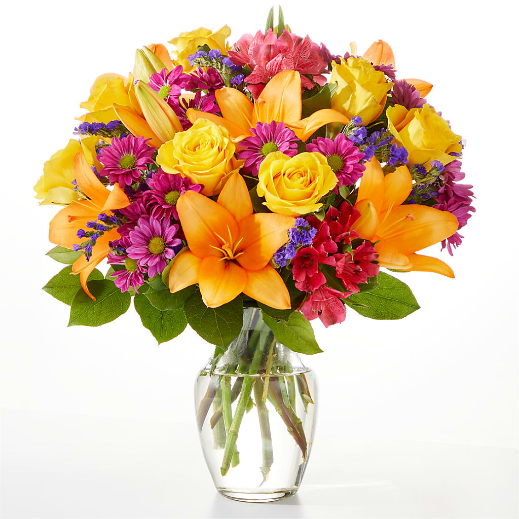 Colorful Visions Bouquet – BRICK HOUSE FLORIST & GIFTS, Staunton IL